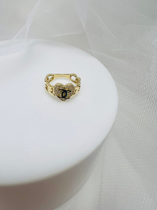 Trendy Heart Ring